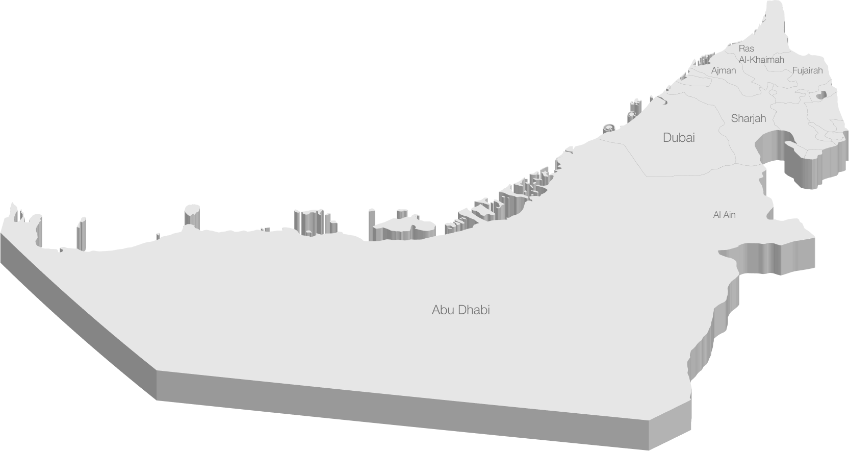 Map UAE