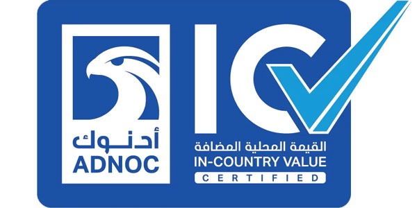 برنامج القيمة المحلية المضافة (ICV) من أدنوك: 55.5٪